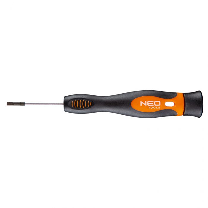 NEO TOOLSMŰSZERÉSZ, PRECÍZIÓS CSAVARHÚZÓ 2.5x50mm, lapos