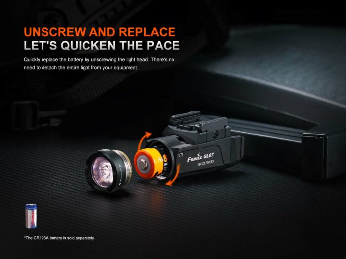 Fenix GL06-365 fegyverlámpa SIG Sauer P365-höz - Image 3