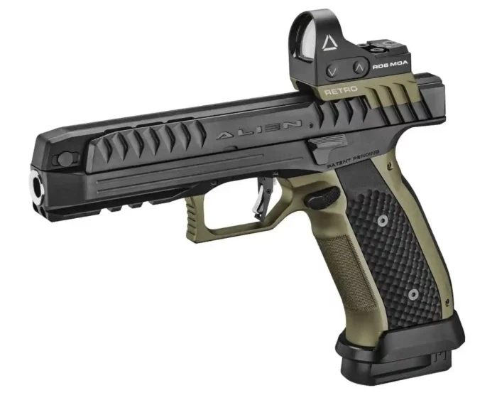 Laugo Arms Alien Target 9 x 19 SF, Zöld - Image 2