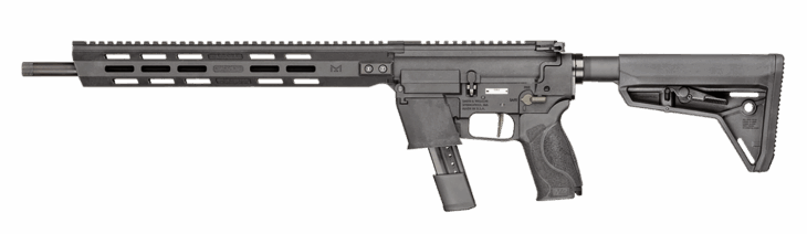 S&W félautomata karabély 9 x 19 1/2″x28 UNEF