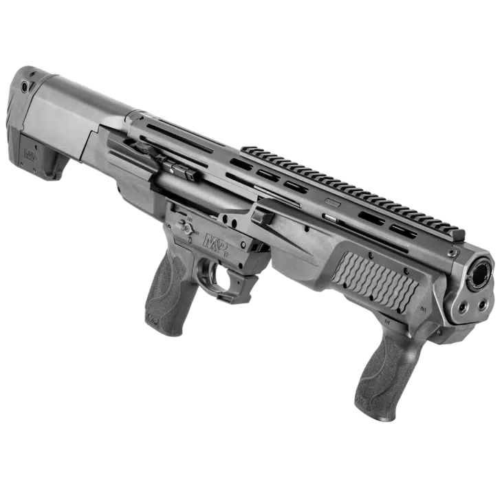 Smith & Wesson M&P®12 Bullpup Shotgun, fekete, 12GA, pumpás, 19‑inch csőhossz