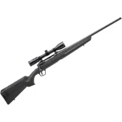 Savage Axis XP SR, 3-9X40 céltávcsővel, menetes csővég