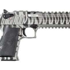Magnum Research Desert Eagle 6" White Tiger Stripe .50AE